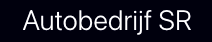Autobedrijf SR logo